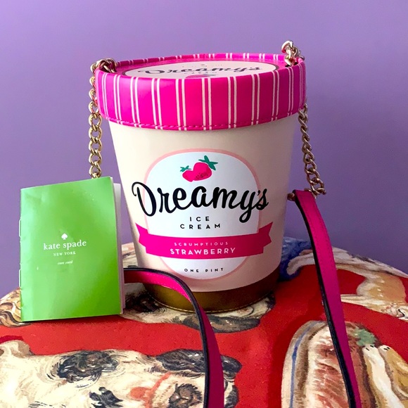 kate spade Handbags - Kate Spade Flavor of Month Dreamy’s Ice Cream Pint Bag